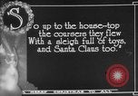 Image of Santa Claus delivers toys to children United States USA, 1926, second 34 stock footage video 65675050303