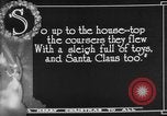 Image of Santa Claus delivers toys to children United States USA, 1926, second 38 stock footage video 65675050303