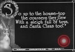 Image of Santa Claus delivers toys to children United States USA, 1926, second 39 stock footage video 65675050303