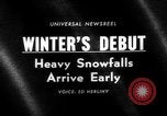 Image of bulldozer clears snow Mayville Wisconsin USA, 1966, second 18 stock footage video 65675050304