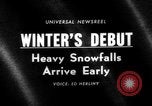 Image of bulldozer clears snow Mayville Wisconsin USA, 1966, second 20 stock footage video 65675050304