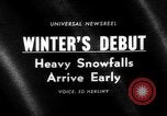 Image of bulldozer clears snow Mayville Wisconsin USA, 1966, second 21 stock footage video 65675050304