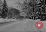 Image of bulldozer clears snow Mayville Wisconsin USA, 1966, second 23 stock footage video 65675050304