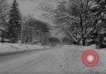 Image of bulldozer clears snow Mayville Wisconsin USA, 1966, second 26 stock footage video 65675050304