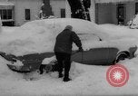 Image of bulldozer clears snow Mayville Wisconsin USA, 1966, second 41 stock footage video 65675050304