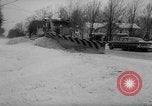 Image of bulldozer clears snow Mayville Wisconsin USA, 1966, second 49 stock footage video 65675050304