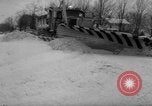 Image of bulldozer clears snow Mayville Wisconsin USA, 1966, second 50 stock footage video 65675050304