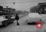 Image of bulldozer clears snow Mayville Wisconsin USA, 1966, second 53 stock footage video 65675050304