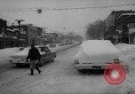 Image of bulldozer clears snow Mayville Wisconsin USA, 1966, second 54 stock footage video 65675050304