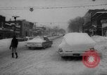 Image of bulldozer clears snow Mayville Wisconsin USA, 1966, second 55 stock footage video 65675050304