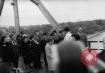 Image of Johnson and Ordaz view Lake Amistad Dam construction Ciudad Acuna Mexico, 1966, second 6 stock footage video 65675050305