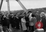 Image of Johnson and Ordaz view Lake Amistad Dam construction Ciudad Acuna Mexico, 1966, second 8 stock footage video 65675050305