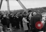 Image of Johnson and Ordaz view Lake Amistad Dam construction Ciudad Acuna Mexico, 1966, second 10 stock footage video 65675050305