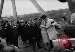 Image of Johnson and Ordaz view Lake Amistad Dam construction Ciudad Acuna Mexico, 1966, second 15 stock footage video 65675050305