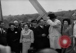 Image of Johnson and Ordaz view Lake Amistad Dam construction Ciudad Acuna Mexico, 1966, second 20 stock footage video 65675050305