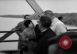 Image of Johnson and Ordaz view Lake Amistad Dam construction Ciudad Acuna Mexico, 1966, second 27 stock footage video 65675050305