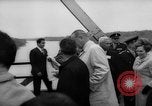 Image of Johnson and Ordaz view Lake Amistad Dam construction Ciudad Acuna Mexico, 1966, second 28 stock footage video 65675050305