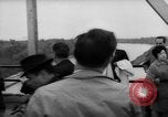 Image of Johnson and Ordaz view Lake Amistad Dam construction Ciudad Acuna Mexico, 1966, second 30 stock footage video 65675050305
