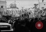 Image of Johnson and Ordaz view Lake Amistad Dam construction Ciudad Acuna Mexico, 1966, second 35 stock footage video 65675050305