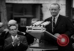 Image of Johnson and Ordaz view Lake Amistad Dam construction Ciudad Acuna Mexico, 1966, second 38 stock footage video 65675050305