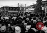 Image of Johnson and Ordaz view Lake Amistad Dam construction Ciudad Acuna Mexico, 1966, second 43 stock footage video 65675050305
