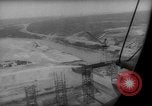 Image of Johnson and Ordaz view Lake Amistad Dam construction Ciudad Acuna Mexico, 1966, second 48 stock footage video 65675050305