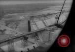 Image of Johnson and Ordaz view Lake Amistad Dam construction Ciudad Acuna Mexico, 1966, second 52 stock footage video 65675050305