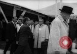 Image of Johnson and Ordaz view Lake Amistad Dam construction Ciudad Acuna Mexico, 1966, second 56 stock footage video 65675050305