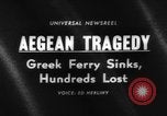 Image of search and rescue Aegean sea, 1966, second 20 stock footage video 65675050310