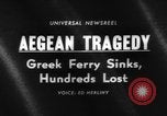Image of search and rescue Aegean sea, 1966, second 21 stock footage video 65675050310