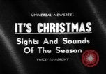 Image of Christmas Lights and decorations New York City USA, 1966, second 3 stock footage video 65675050312
