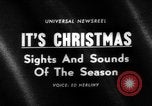 Image of Christmas Lights and decorations New York City USA, 1966, second 4 stock footage video 65675050312