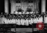 Image of Christmas Lights and decorations New York City USA, 1966, second 54 stock footage video 65675050312