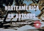 Standbild Tourist Bus United States USA, 1942, aus Sekunde 11 historischem Filmmaterial Videoclip 65675050314