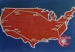 Standbild Tourist Bus United States USA, 1942, aus Sekunde 49 historischem Filmmaterial Videoclip 65675050314