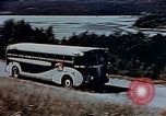 Standbild Tourist Bus United States USA, 1942, aus Sekunde 56 historischem Filmmaterial Videoclip 65675050314