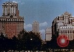 Standbild berühmte Sehenswürdigkeiten New York City USA, 1942, aus Sekunde 24 historischem Filmmaterial Videoclip 65675050316