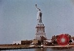 Standbild berühmte Sehenswürdigkeiten New York City USA, 1942, aus Sekunde 30 historischem Filmmaterial Videoclip 65675050316