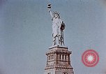Standbild berühmte Sehenswürdigkeiten New York City USA, 1942, aus Sekunde 32 historischem Filmmaterial Videoclip 65675050316