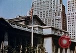 Standbild berühmte Sehenswürdigkeiten New York City USA, 1942, aus Sekunde 42 historischem Filmmaterial Videoclip 65675050316