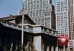 Standbild berühmte Sehenswürdigkeiten New York City USA, 1942, aus Sekunde 43 historischem Filmmaterial Videoclip 65675050316