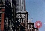 Standbild berühmte Sehenswürdigkeiten New York City USA, 1942, aus Sekunde 53 historischem Filmmaterial Videoclip 65675050316