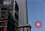 Standbild berühmte Sehenswürdigkeiten New York City USA, 1942, aus Sekunde 54 historischem Filmmaterial Videoclip 65675050316