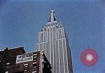 Standbild berühmte Sehenswürdigkeiten New York City USA, 1942, aus Sekunde 58 historischem Filmmaterial Videoclip 65675050316