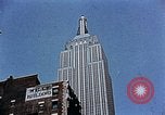 Standbild berühmte Sehenswürdigkeiten New York City USA, 1942, aus Sekunde 60 historischem Filmmaterial Videoclip 65675050316