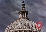Image of U.S. Capitol building 1940s Washington DC USA, 1942, second 7 stock footage video 65675050317