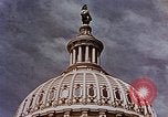 Image of U.S. Capitol building 1940s Washington DC USA, 1942, second 8 stock footage video 65675050317