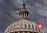 Image of U.S. Capitol building 1940s Washington DC USA, 1942, second 9 stock footage video 65675050317
