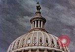 Image of U.S. Capitol building 1940s Washington DC USA, 1942, second 11 stock footage video 65675050317
