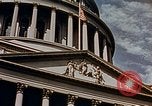 Image of U.S. Capitol building 1940s Washington DC USA, 1942, second 13 stock footage video 65675050317
